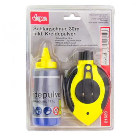 Sfoara de trasat cu praf de creta Dema 21629, 30 m [4]