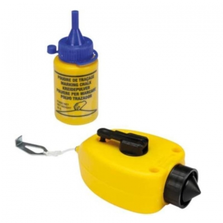 Ruleta de Masurat - Sfoara de trasat cu praf de creta Velleman DF150, 7.5 m