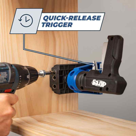 Sistem de ghidare pentru gaurire la unghi in lemn Kreg KPHJ520PRO2-INT [8]