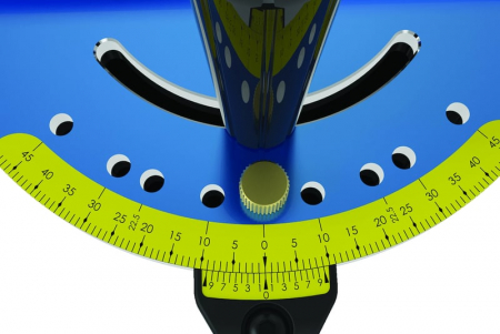 Sistem de taiere la unghi pentru fierastraie circulare cu masa Kreg KMS7102, 0°-45° [1]