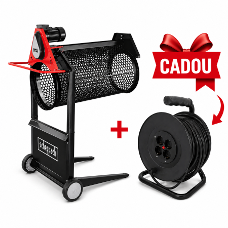 Sita de gradina rotativa RS400 Scheppach 42030000, 360 W, 900xØ400 mm