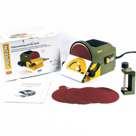 Slefuitor cu disc TG 125/E Micromot Proxxon 27060, 140 W, 800 rpm [11]