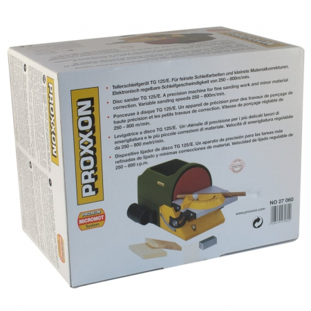 Slefuitor cu disc TG 125/E Micromot Proxxon 27060, 140 W, 800 rpm [12]