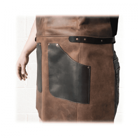 Sort de protectie din piele si textil pentru tamplarie BeaverCraft AP3X [3]