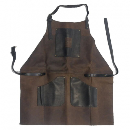 Veste Reflectorizante - Sort de protectie din piele si textil pentru tamplarie BeaverCraft AP3X