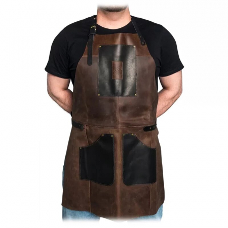 Sort de protectie din piele si textil pentru tamplarie BeaverCraft AP3X [1]