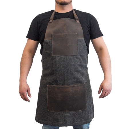 Echipamente de Lucru & Protectia Muncii - Sort de protectie din piele si textil pentru tamplarie BeaverCraft AP4