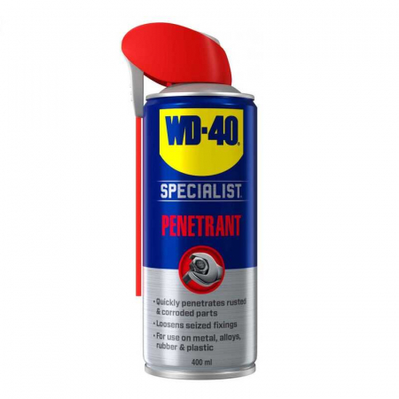 Spray Degresant & Lubrifiant - Spray deblocant pentru ansambluri ruginite si intepenite WD-40 Penetrant, 400 ml