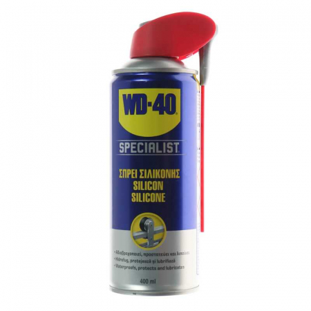 Spray Degresant & Lubrifiant - Spray degripant pe baza de silicon WD-40 Silicone, 400 ml