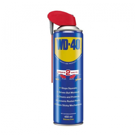 Accesorii Auto - Spray lubrifiant multifunctional 450SS Smart Straw WD-40, 450 ml