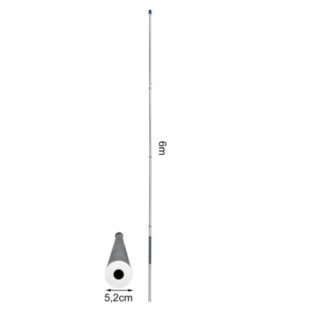 Stalp telescopic pentru steag Grafner 20554, 6.3 m [1]