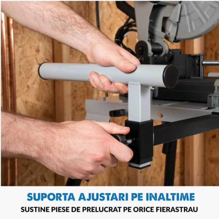 Stand de lucru pentru fierastrau circular cu prindere universala Evolution 005-0002, 225 Kg, 815 mm [5]