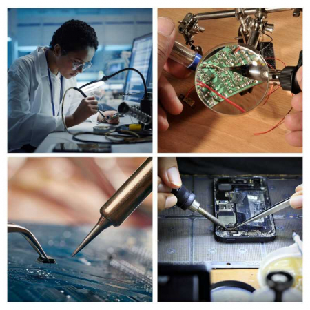 Statie de lipit Velleman VTSS5, 50 W, 480 °C [2]