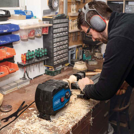 Strung pentru prelucrarea lemnului DM600VARIO Scheppach 5902305901, 550 W, 600 mm [5]