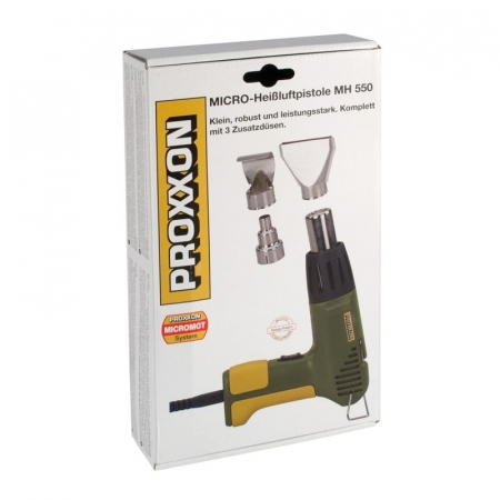 Suflanta cu aer cald mini MH 550 Proxxon 27130, 500 W, 550 °C [7]