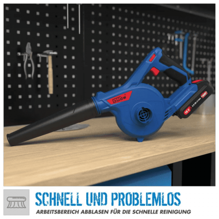 Suflanta frunze electrica fara acumulator BUS 18-0 Guede 58413, 18 V, 18000 rpm [5]