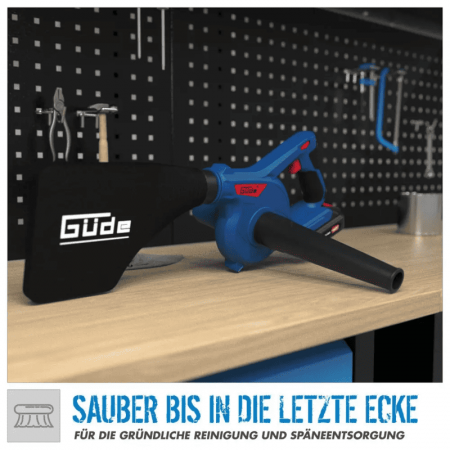 Suflanta frunze electrica fara acumulator BUS 18-0 Guede 58413, 18 V, 18000 rpm [6]