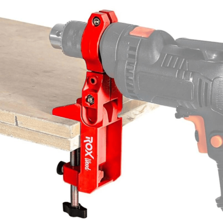 Suport pentru bormasina cu fixare pe banc ROX Wood 153ROX0262, Ø38-44 mm [6]