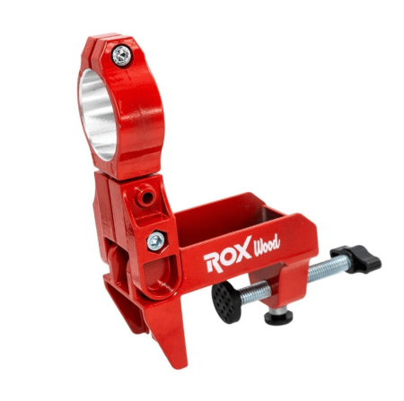 Suport Bormasina - Suport pentru bormasina cu fixare pe banc ROX Wood 153ROX0262, Ø38-44 mm