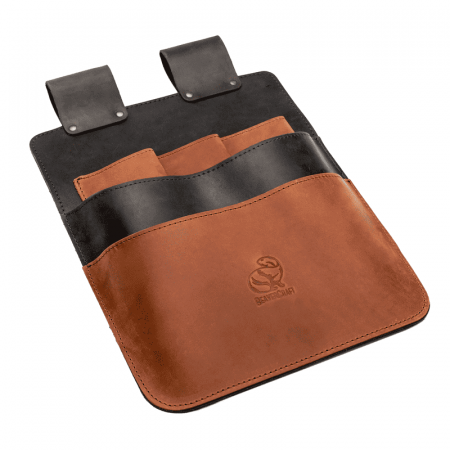 Suport pentru scule din piele BeaverCraft LC B0 01, 8 buzunare [1]