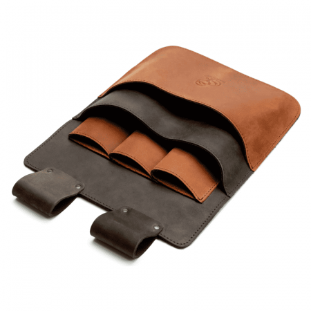 Suport pentru scule din piele BeaverCraft LC B0 01, 8 buzunare [2]