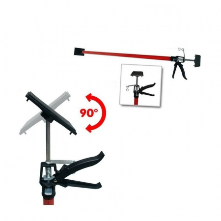 Suport telescopic pentru panouri rigips si lemn DZS 290 Dema 45002, 115-290 cm [1]