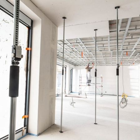 Suport telescopic pentru panouri rigips si lemn Bessey ST290, 160-290 cm [9]