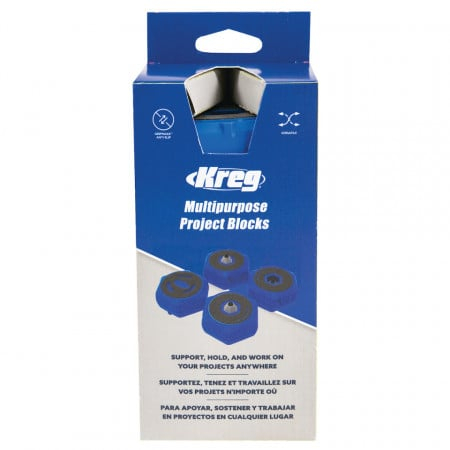 Suporti multifunctionali pentru inaltare piese de lucru Kreg KFS-PUCKS, 38-50 mm, 4 bucati [14]