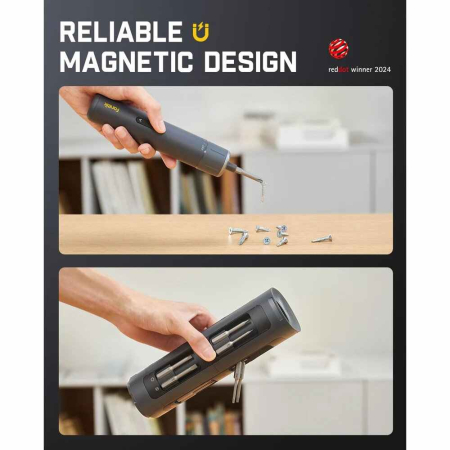 Surubelnita electrica cu acumulator plus biti Nex S1 Pro Fanttik KITNEXS1PRO, 5 V, 2 Ah [7]