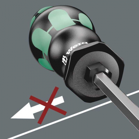 Surubelnita Pozidrive 355 SK Wera 05009341001, PZ1x180 mm [4]