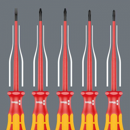 Surubelnite pentru electrician 60 iSS/7 Wera 05135961001, 7 piese [7]