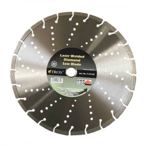 Discuri Taiere Piatra, Ceramica si Beton - Disc diamantat, taiere beton, zidarie Troy 27135, Ø350x25.4 mm