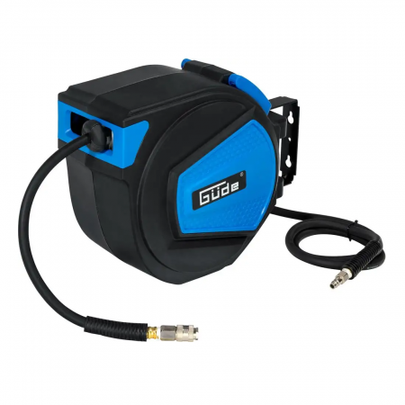 Scule Pneumatice - Tambur de montat pe perete cu furtun de apa Gude 2882, 15 m