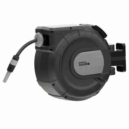 Furtunuri Pompe de Apa - Tambur de montat pe perete cu furtun de apa Gude 93921, 20 m