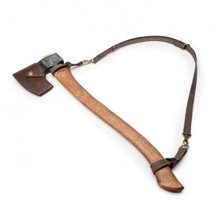 Topor cu maner de lemn BeaverCraft AX4, 1200 gr [1]