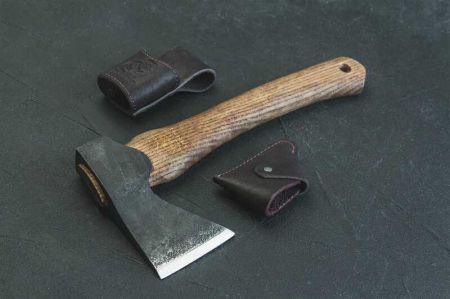 Toporisca cu maner de lemn BeaverCraft AX1, 600 gr [2]