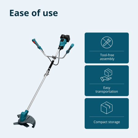 Trimmer de tuns iarbă cu acumulator KS BCT-40V [6]
