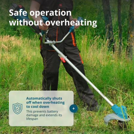 Trimmer de tuns iarbă cu acumulator KS BCT-40V [9]