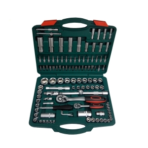 Set / trusa chei tubulare - Trusa chei tubulare si biti Troy 26102, 108 piese