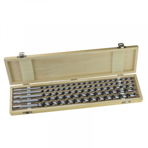 Burghiu lemn - Trusa burghie elicoidale pentru lemn 20615, Ø8-16 mm, 5 piese