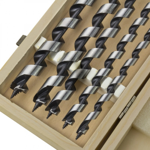 Trusa burghie elicoidale pentru lemn 20615, Ø8-16 mm, 5 piese [1]