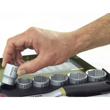 Trusa chei tubulare Proxxon 23020, 1/4"-1/2", 27 piese [4]