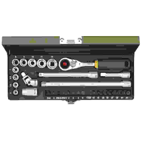 Trusa chei tubulare Proxxon 23078, 1/4", 32 piese [1]