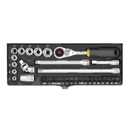 Trusa chei tubulare Proxxon 23078, 1/4", 32 piese [2]