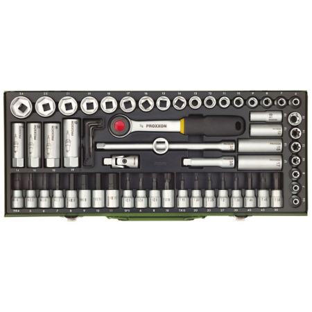 Trusa chei tubulare Proxxon 23112, 3/8", 65 piese [1]