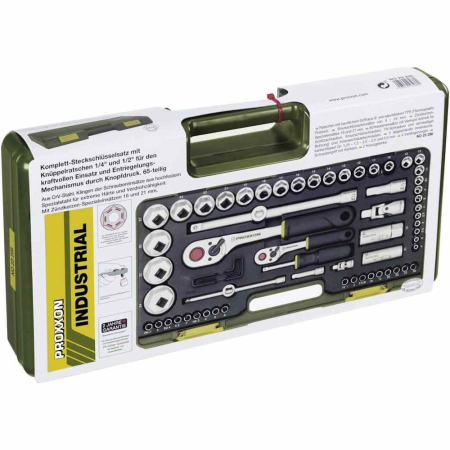 Trusa chei tubulare Proxxon 23286, 1/4"-1/2", 65 piese [5]