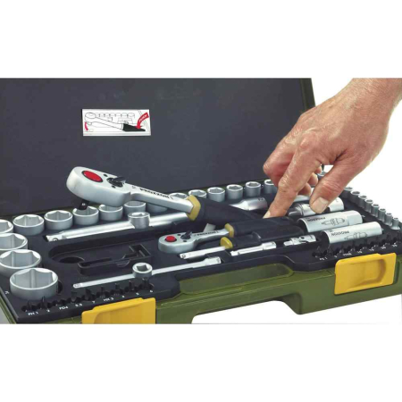 Trusa chei tubulare Proxxon 23294, 1/4"-1/2", 65 piese [3]