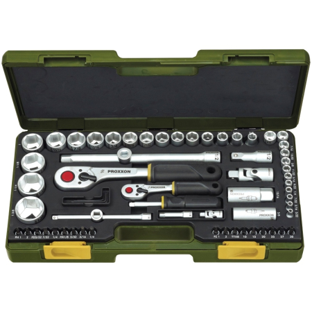 Trusa chei tubulare Proxxon 23294, 1/4"-1/2", 65 piese [1]