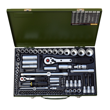 Set / trusa chei tubulare - Trusa chei tubulare Proxxon 23640, 1/4"-1/2", 86 piese