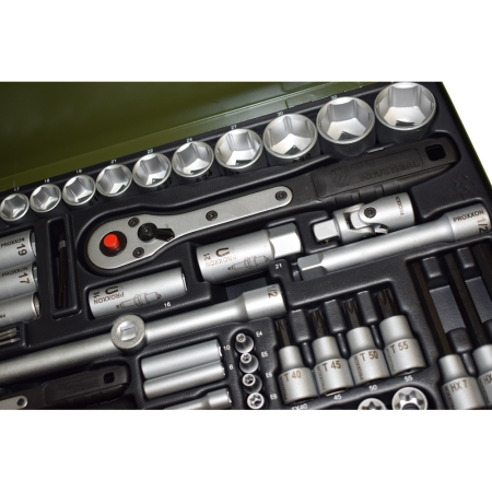 Trusa chei tubulare Proxxon 23640, 1/4"-1/2", 86 piese [4]